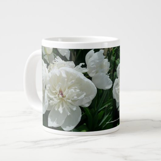 New Day Gardens Mok - White Peony (Links)