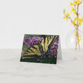 New Day Gardens Notecard Swallowtail W Kaart (Gele Bloem)