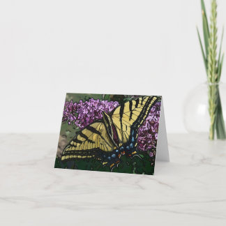New Day Gardens Notecard Swallowtail W Kaart