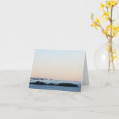 New Day Gardens Notecard - Vredige zonsopgang in A Kaart (Gele Bloem)