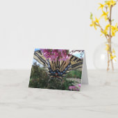 New Day Gardens Notecard- Westerne Swallotail Unde Kaart (Gele Bloem)