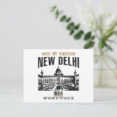 New Delhi Briefkaart (Staand voorkant)