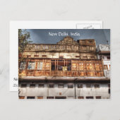 New Delhi Briefkaart (Voorkant / Achterkant)