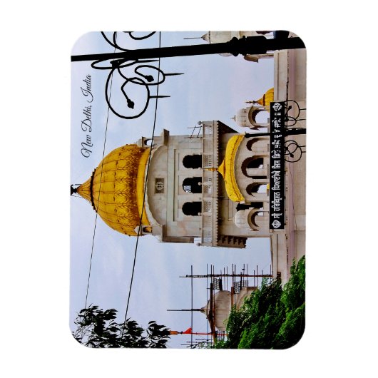 New Delhi, India Magneet (Verticaal)