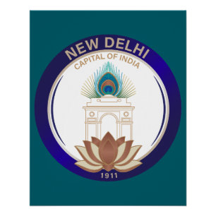 New Delhi India Perfect Poster