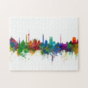 New Delhi India Skyline Legpuzzel