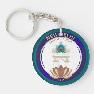 New Delhi India Sleutelhanger