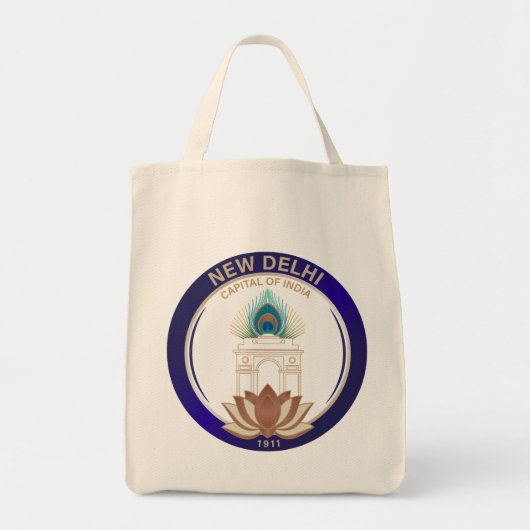 New Delhi India Tote Bag (Voorkant)
