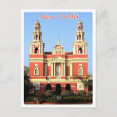 New Delhi - The Sacred Heart Cathedral - Briefkaart (Voorkant)