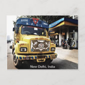New Delhi Truck Briefkaart (Voorkant)
