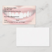 New Dentist Office Smile Appointment Cards Afsprakenkaartje (Voorkant / Achterkant)