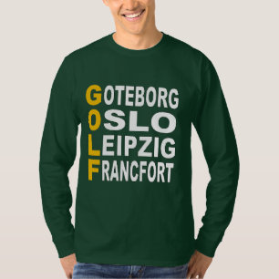 New Design GOLF EUROPA T-shirt