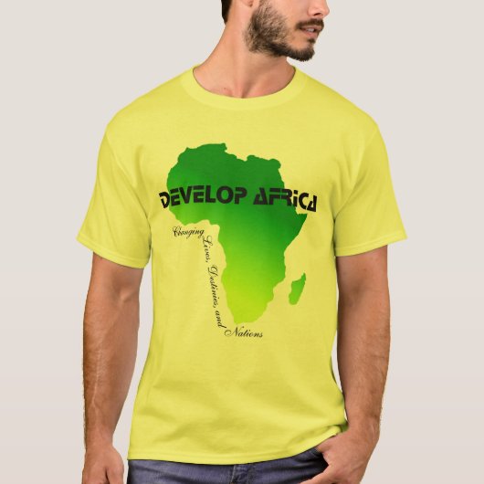 New Develop Africa T-shirt (Voorkant)