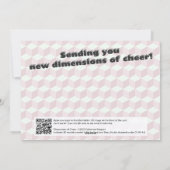 New Dimensions of Cheer Feestdagenkaart (Achterkant)