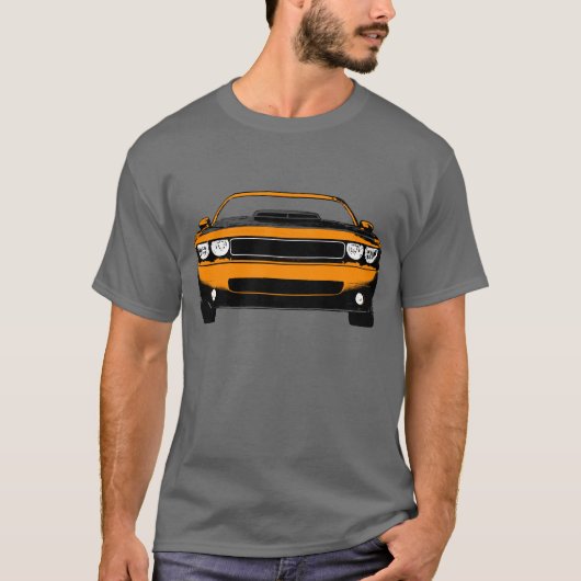 New Dodge Challenger T-shirt (Voorkant)