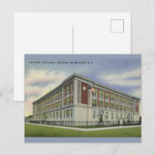 New Dorp High School, Staten Island, NY Briefkaart (Voorkant / Achterkant)