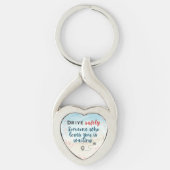 New Driver Gift | Best Present for New Driver Keyc Sleutelhanger (Voorkant)