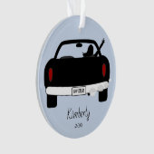 New Driver Girl Ornaming, met de rechterhand stati Ornament (voorkant)