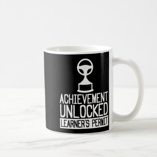 New Driver Learner Permit Driving School - Driver' Koffiemok (Rechts)