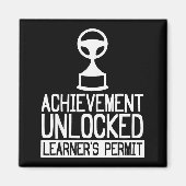 New Driver Learner Permit Driving School - Driver' Magneet (Voorkant)