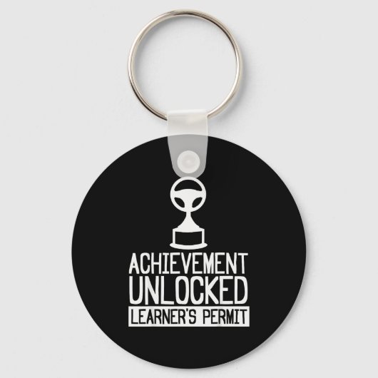 New Driver Learner Permit Driving School - Driver' Sleutelhanger (Voorkant)