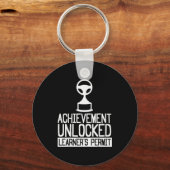 New Driver Learner Permit Driving School - Driver' Sleutelhanger (Voorkant)