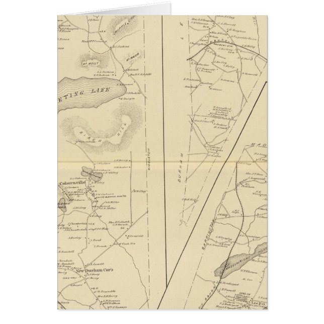 New Durham, Strafford Co. (Voorkant)