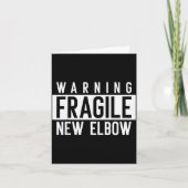 New Elbow! Funny Fracture Surgery And Elbows Injur Kaart (Voorkant)