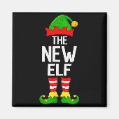 New Elf Xmas Matching Family Elf Squad Christmas  Magneet (Voorkant)