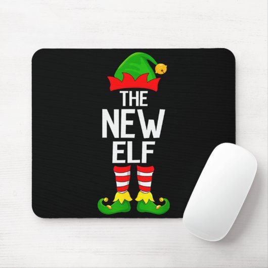 New Elf Xmas Matching Family Elf Squad Christmas  Muismat (Met muis)