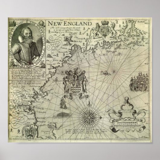 New England - 1616 Poster (Voorkant)