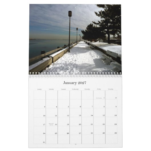 New England 2012 Schilderachtig Wall Calendar Kalender (Jan 2027)