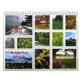 New England 2012 Schilderachtig Wall Calendar Kalender (Hoes)