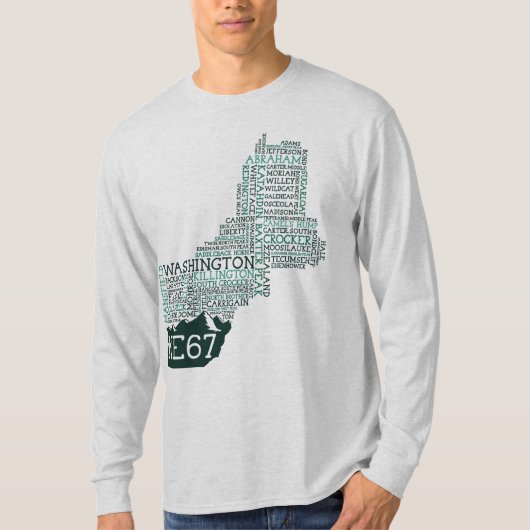 New England 67 Long Meve T-Shirt (Voorkant)