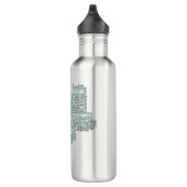 New England 67 Stainless Steel Water Bottle Waterfles (Rechts)