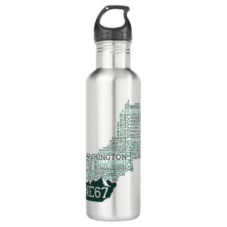 New England 67 Stainless Steel Water Bottle Waterfles