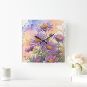 New England Aster Vierkante Klok (Huis)
