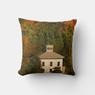 New England Autumn House en Cupola Sierkussen