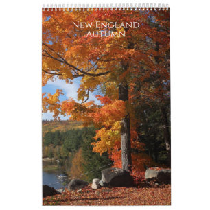 New England Autumn Kalender