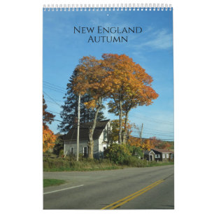 New England Autumn Kalender