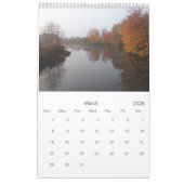 New England Autumn Kalender (Mar 2026)