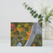 New England Autumn Roadways Briefkaart (Staand voorkant)