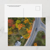 New England Autumn Roadways Briefkaart (Voorkant / Achterkant)