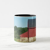New England Barn & Forestry Tweekleurige Koffiemok (Center)
