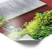 New England Barn Foto Afdruk (Hoek)