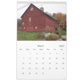 New England Barns Calendar Kalender (Mar 2027)