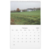 New England Barns Calendar Kalender (Feb 2027)