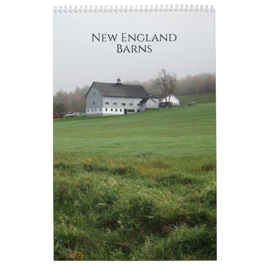 New England Barns Calendar Kalender (Hoes)