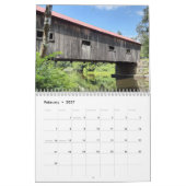 New England bekleedde de Kalender van Bridges (Feb 2027)