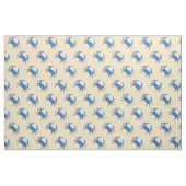 New England Blue Crab Fabric Stof (Fat Quarter)